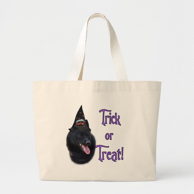 Grand Tote Bag Schipperke Trick (Devant)