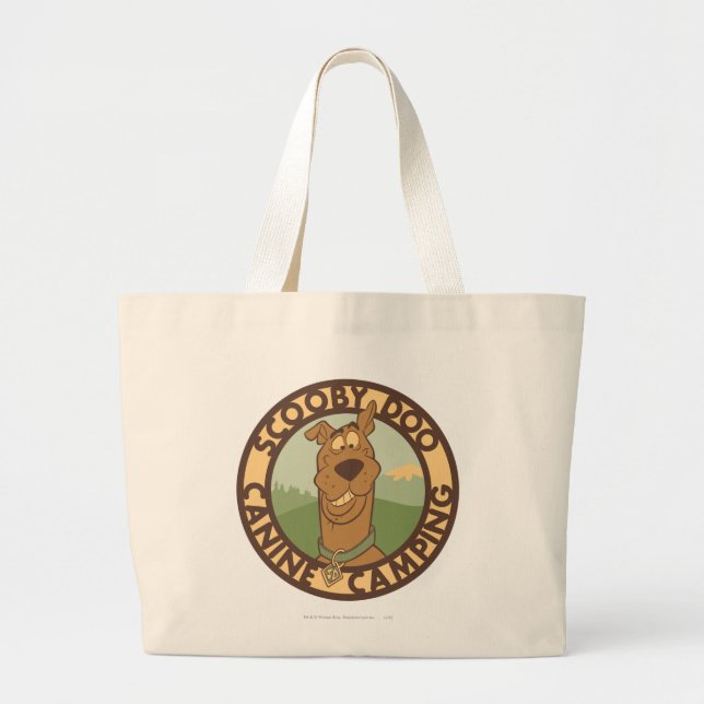 Grand Tote Bag Scooby-Doo "Canine Camping" (Devant)