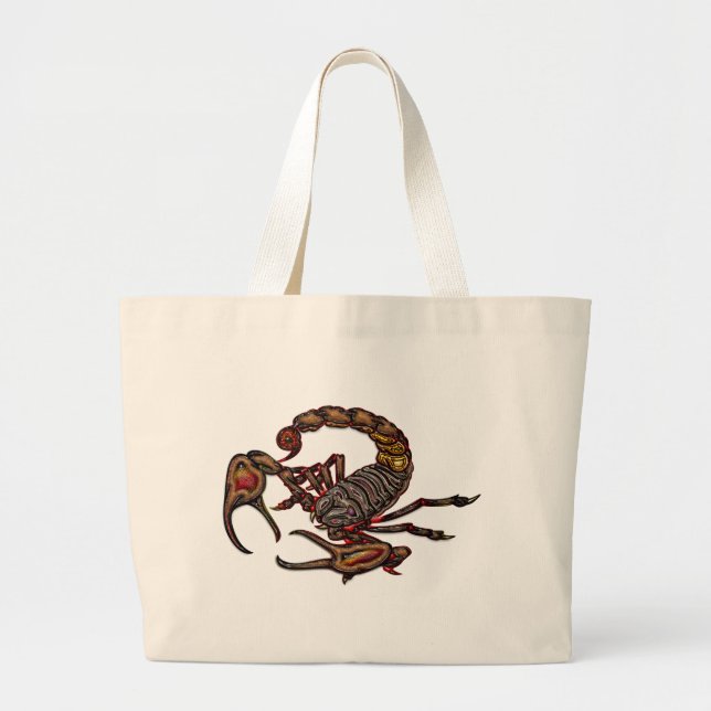 Grand Tote Bag Scorpion (Devant)