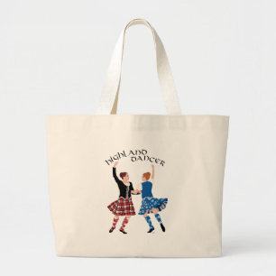 Grand Tote Bag Scottish Highland Dance Reel