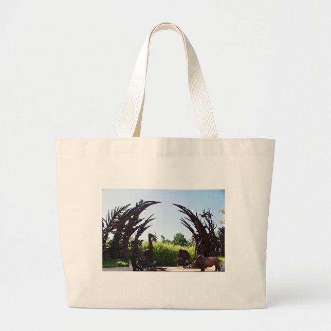 Grand Tote Bag Sculpture en zoo de Saint Louis (Devant)