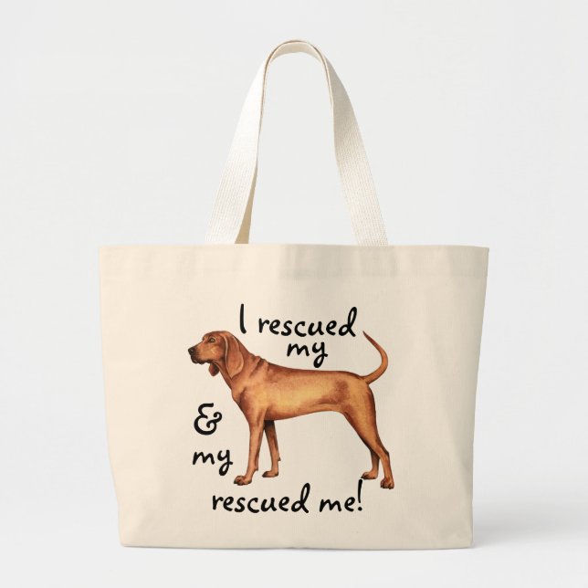 Grand Tote Bag Secourir Redonhound (Devant)