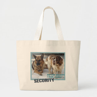 Grand Tote Bag SÉCURITÉ DU chien