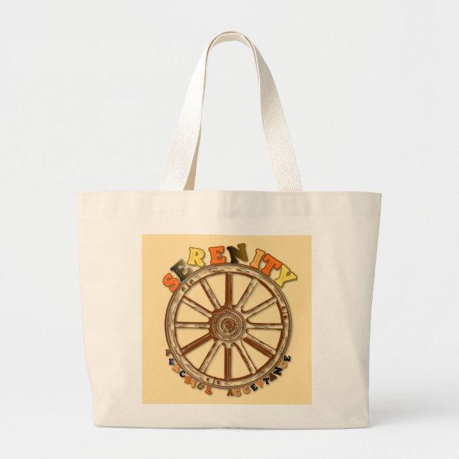 Grand Tote Bag Sérénité (Devant)