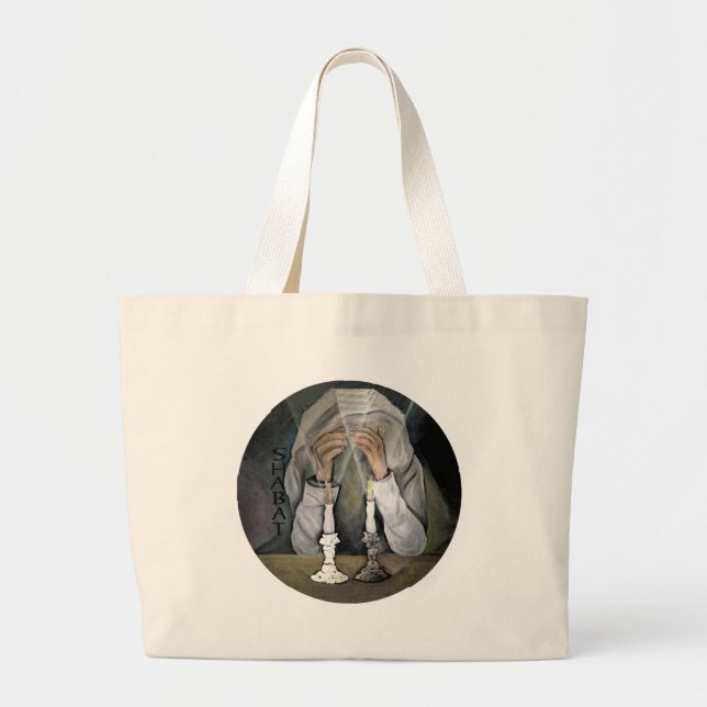 Grand Tote Bag Shabbat (Devant)