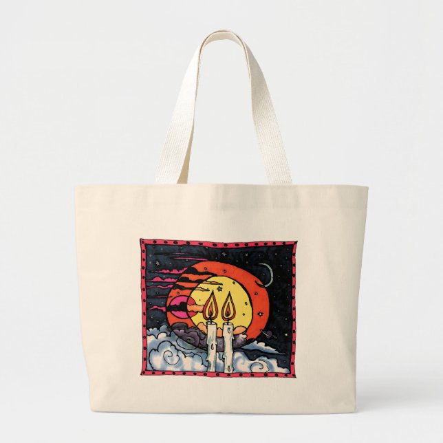 Grand Tote Bag Shabbat (Devant)