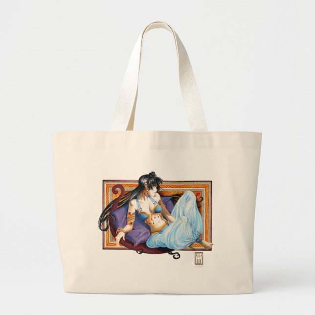Grand Tote Bag Shaharazade Genii (Devant)