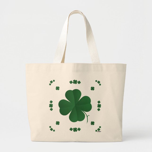 Grand Tote Bag Shamrock (Devant)