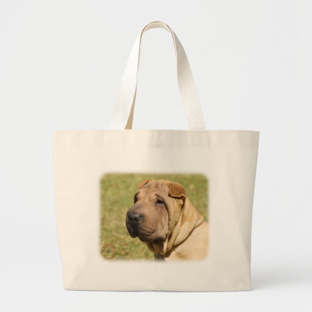 Grand Tote Bag Shar Pei (Devant)