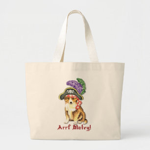 Grand Tote Bag Sheltie Pirate