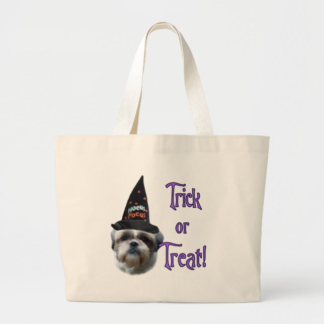 Grand Tote Bag Shih Tzu Trick (Devant)