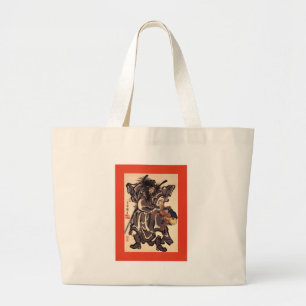 Grand Tote Bag Shoki & Demon ~ Utagawa Kuniyoshi ~ 歌 川 芳