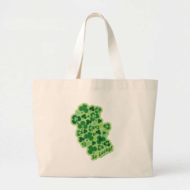 Grand Tote Bag Si Heureux (Devant)