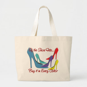 Grand Tote Bag Si les ajustements de chaussure citent
