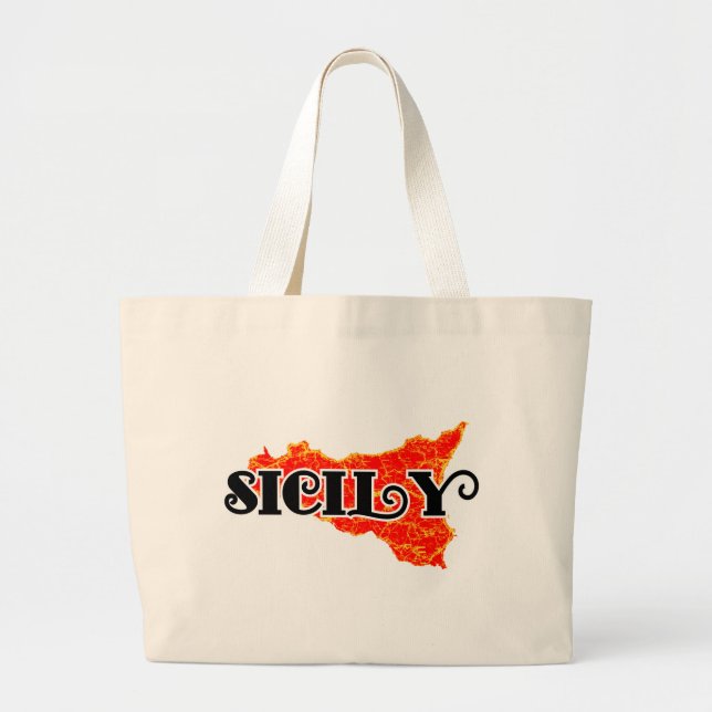 Grand Tote Bag Sicile (Devant)