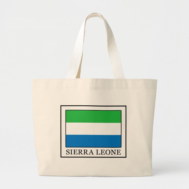 Grand Tote Bag Sierra Leone (Devant)