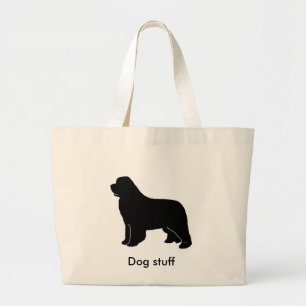 Grand Tote Bag silhouette de Terre-Neuve