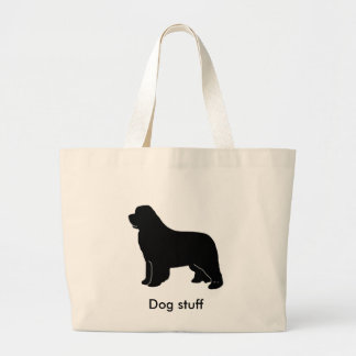 Grand Tote Bag silhouette de Terre-Neuve