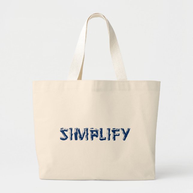 Grand Tote Bag Simplify (Devant)