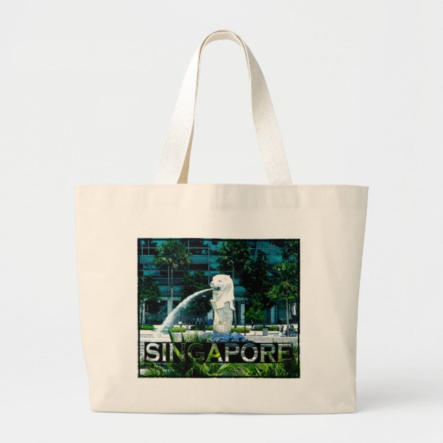 Grand Tote Bag Singapour (Devant)