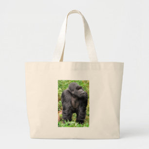 Grand Tote Bag Singe heureux