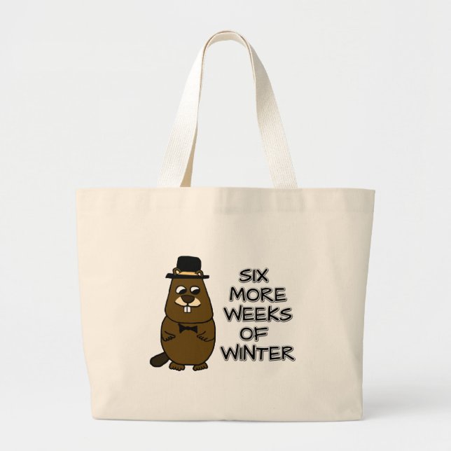 Grand Tote Bag Six semaines supplémentaires d'hiver (Devant)