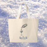 Grand Tote Bag ski voyage aquarelle bleu<br><div class="desc">Préparez-vous à votre prochaine escapade hivernale avec ce magnifique sac fourre-tout de ski, avec une belle aquarelle dans les tons bleus. Parfait pour transporter tous vos équipements sur les pistes ou pour une escapade de week-end confortable, cette fourre-tout spacieuse et durable allie fonctionnalité et flair artistique. L'aquarelle hivernale évoque la...</div>