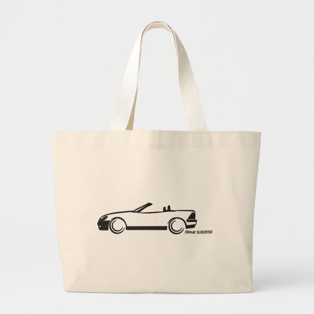 Grand Tote Bag SLK Haut vers le bas (Devant)