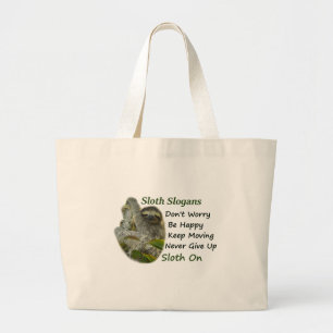 Grand Tote Bag Slothing Photo Motivational Cute Sloth Sayings