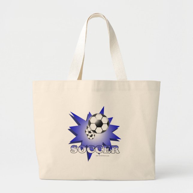 Grand Tote Bag Soccer! (Devant)