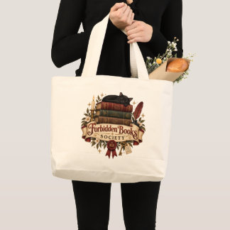 Grand Tote Bag Société des livres interdits Livres interdits