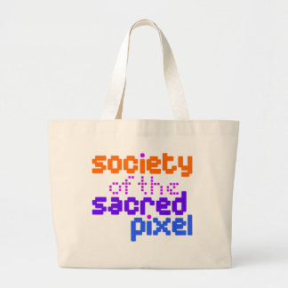 Grand Tote Bag Société du Pixel Sacré