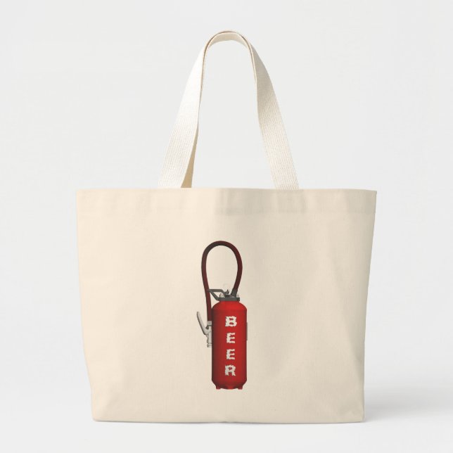 Grand Tote Bag Soif Quencher Beer (Devant)