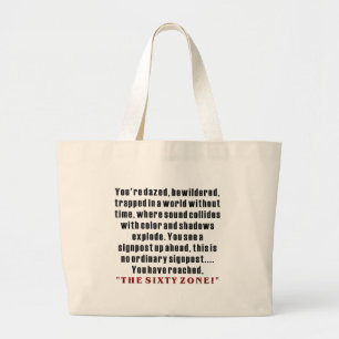 Grand Tote Bag soixantième Anniversaire