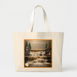 Grand Tote Bag "Solace de la nuit pacifique"