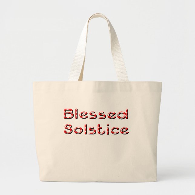 Grand Tote Bag Solstice béni (Devant)