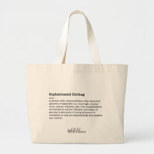 Grand Tote Bag Sophistiqué Dirtbag
