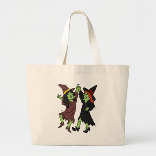 Grand Tote Bag Sorcières dansantes