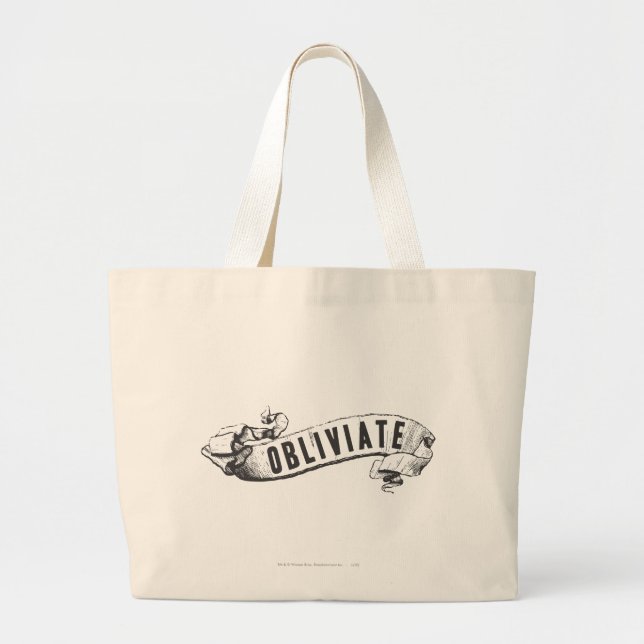 Grand Tote Bag Sortilège Harry Potter | Obliviate (Devant)