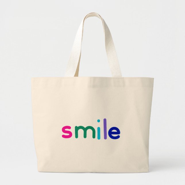 Grand Tote Bag Sourire (Devant)
