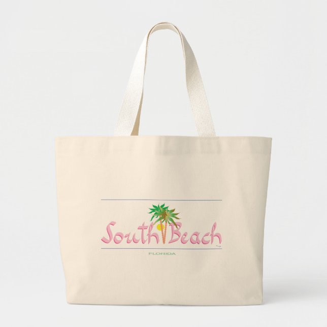 Grand Tote Bag South Beach, FL (Devant)
