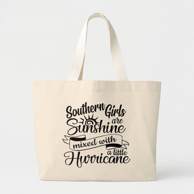 Grand Tote Bag Southern Pride Country Girl Princess Texas Rodeo (Devant)