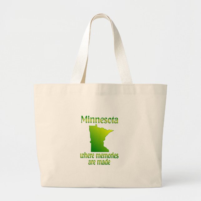 Grand Tote Bag Souvenirs du Minnesota (Devant)