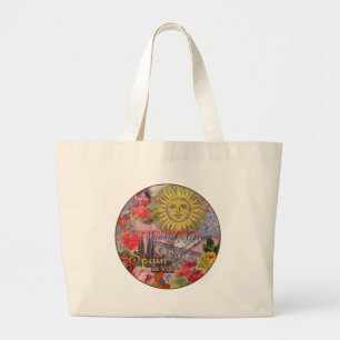 Grand Tote Bag Spain Sunshine Spanish Travel Vacation