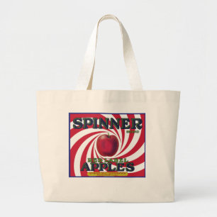 GRAND TOTE BAG SPINNER BRAND APPLES