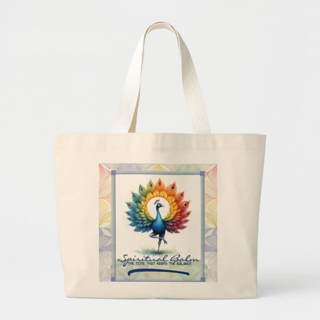 Grand Tote Bag Spiritual Balm | Keeps the Balance (Devant)