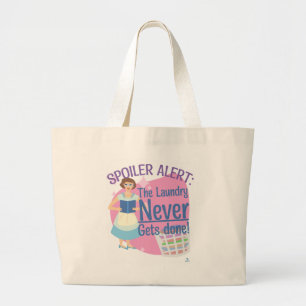 Grand Tote Bag Spoiler n'a jamais lu Lave-linge Lecteur femme au 