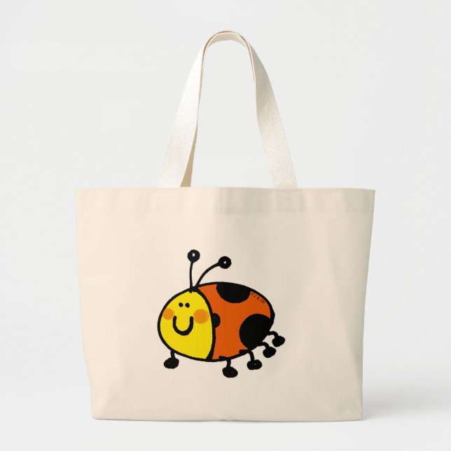 Grand Tote Bag Spotty ladybug (Devant)