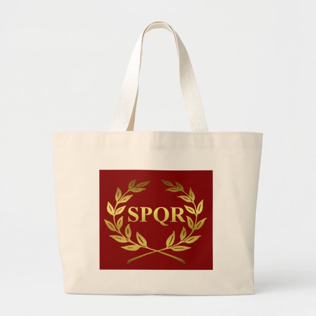 GRAND TOTE BAG SPQR (Devant)