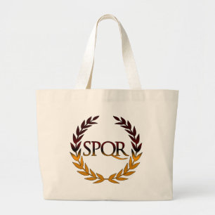 GRAND TOTE BAG SPQR